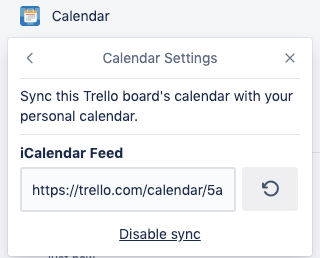 integrating trello with ical
